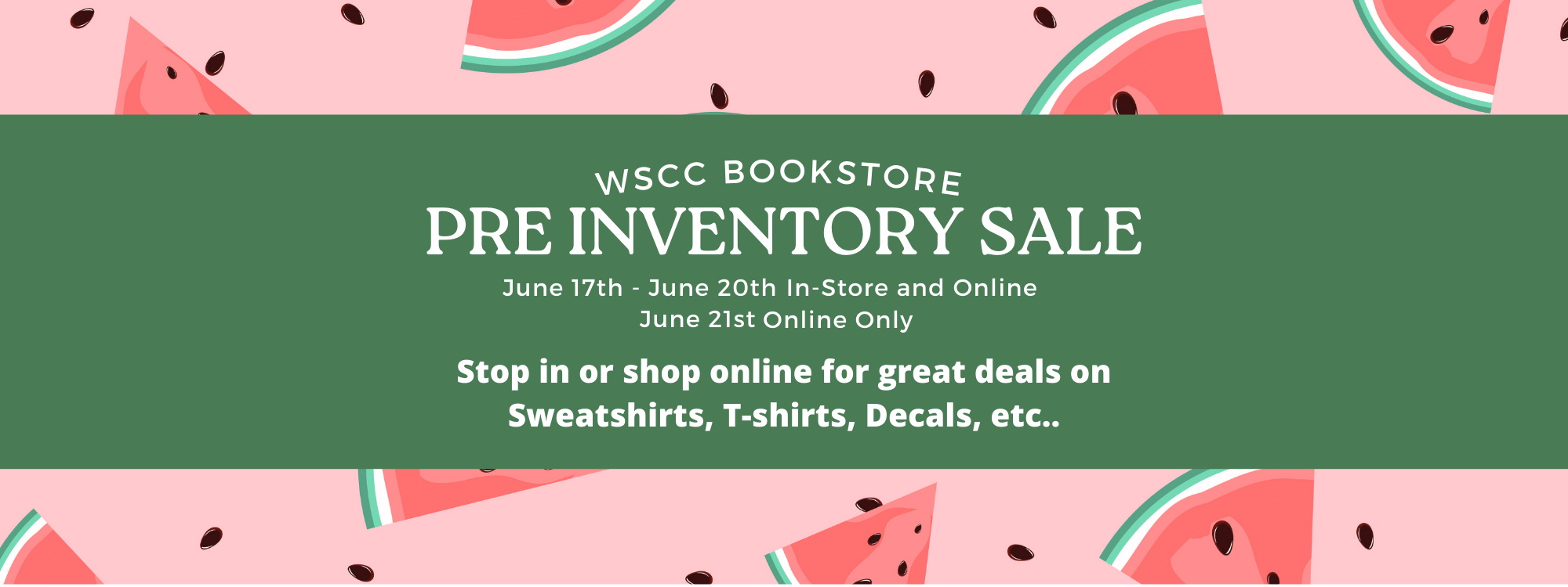 Pre Inventory Sale 25